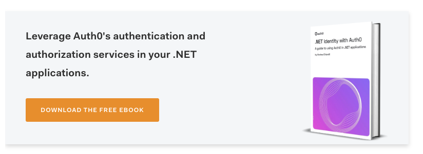 .NET Identity with Auth0